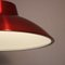 Red Metal Hanging Lamp from Lyfa, Denmark, 1960s, Image 10