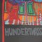 Hundertwasser, World Tour, Lithograph, 1970s, Framed 10