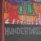 Hundertwasser, World Tour, Lithographie, 1970er, gerahmt 10