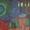 Hundertwasser, World Tour, Lithographie, 1970er, gerahmt 13