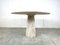 Travertine Dining Table in the style of Angelo Mangiarotti, 1970s 4