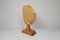 Mid-Century Modern Vanity Pine Table Mirror, Sweden, 1970s, Image 12