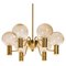 T372/6 Patricia Chandeliers by Hans-Age Jakobsson, 1960s 5
