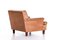 Fauteuil Merkur en Cuir de Buffle par Arne Norell, 1960s 8