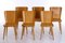 Swedish Pine Chairs by Göran Malmvall, 1960s, Set of 6 8