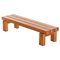 Long Swedish Bench in Pine, 1970s 1