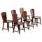 Swedish Pine Chairs, 1940s, Set of 6 1
