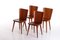 Swedish Pine Chairs by Göran Malmvall, 1960s, Set of 4 4