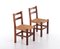 Vintage Stühle aus Kiefernholz, 1960er, 4er Set 10