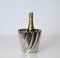 Calegaro Ice Bucket in Hammered Silver Plate and Gold Plate, Italy, 1970s 7