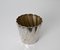 Calegaro Ice Bucket in Hammered Silver Plate and Gold Plate, Italy, 1970s, Image 10