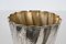 Calegaro Ice Bucket in Hammered Silver Plate and Gold Plate, Italy, 1970s 15