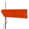 Orangefarbene Modell L192-1353 Lampe von Josef Hurka für Lidokov, 1970er 5