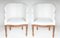 Art Deco Sessel mit Cloud Shell Rücken, 2er Set 1