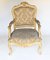 Empire French Gilt Salon Armchairs, 1920s, Set of 2 7