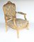 Empire French Gilt Salon Armchairs, 1920s, Set of 2 2