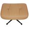 Lounge Chair with Ottoman in Caramel Coloured Leather by Charles Eames for Vitra 17
