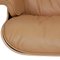Lounge Chair with Ottoman in Caramel Coloured Leather by Charles Eames for Vitra, Image 6