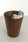 Trash Can in Teak Wood Veneer, Image 4