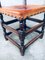 Tudor Style Cromwellian Leather Dining Chairs, England, 1940s, Set of 8, Image 2
