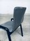 Postmodern Leather Dining Chairs, Italy, 1980s, Set of 4, Image 17