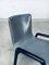 Postmodern Leather Dining Chairs, Italy, 1980s, Set of 4 7