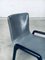 Postmodern Leather Dining Chairs, Italy, 1980s, Set of 4, Image 7