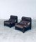 Brazilian Style Leather Lounge Chairs, 1970s, Set of 2 36