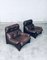 Brazilian Style Leather Lounge Chairs, 1970s, Set of 2 31