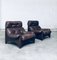 Brazilian Style Leather Lounge Chairs, 1970s, Set of 2 32