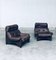 Brazilian Style Leather Lounge Chairs, 1970s, Set of 2 30