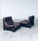 Brazilian Style Leather Lounge Chairs, 1970s, Set of 2 27