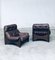 Brazilian Style Leather Lounge Chairs, 1970s, Set of 2 26