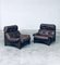 Brazilian Style Leather Lounge Chairs, 1970s, Set of 2 29
