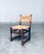 Craftsman Oak & Rush Dining Chairs, France, 1940s, Set of 6 1