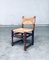 Sedie da pranzo Craftsman in quercia e giunco, Francia, anni '40, set di 6, Immagine 1