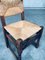 Craftsman Oak & Rush Dining Chairs, France, 1940s, Set of 6, Image 10