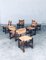 Craftsman Oak & Rush Dining Chairs, France, 1940s, Set of 6, Image 20