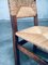 Sedie da pranzo Craftsman in quercia e giunco, Francia, anni '40, set di 6, Immagine 8
