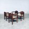 Dutch Modern Amsterdam School Dining Chairs, 1910s, Set of 4 38