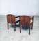 Dutch Modern Amsterdam School Dining Chairs, 1910s, Set of 4, Image 32