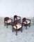 Dutch Modern Amsterdam School Dining Chairs, 1910s, Set of 4 45