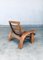 Postmodern Adjustable Oak Lounge Chair, 1980s, Image 18