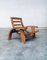 Postmodern Adjustable Oak Lounge Chair, 1980s 24
