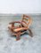 Postmodern Adjustable Oak Lounge Chair, 1980s, Image 20