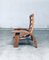 Postmodern Adjustable Oak Lounge Chair, 1980s, Image 23