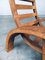 Postmodern Adjustable Oak Lounge Chair, 1980s 9