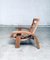 Postmodern Adjustable Oak Lounge Chair, 1980s 27