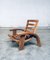 Postmodern Adjustable Oak Lounge Chair, 1980s, Image 31