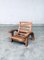 Postmodern Adjustable Oak Lounge Chair, 1980s, Image 30